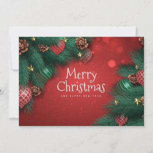 Frohe Weihnachten und ein glückliches neues Jahr
