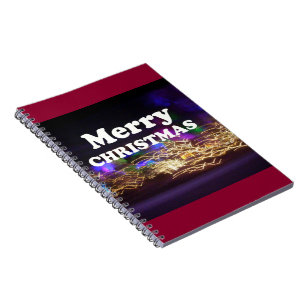 Frohe Weihnachten und ein glückliches neues Jahr G Notizblock