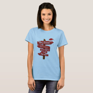 Frohe Weihnachten und ein glückliches neues Jahr H T-Shirt