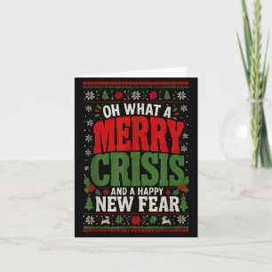 Frohe Weihnachten und ein glückliches neues Jahr l Karte