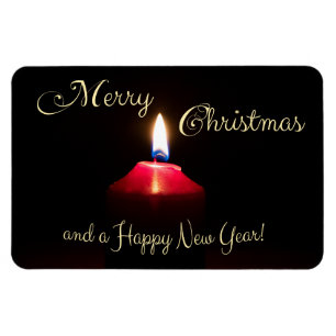 Frohe Weihnachten und ein glückliches neues Jahr! Magnet