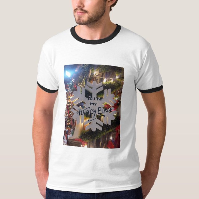Frohe Weihnachten und ein glückliches neues Jahr S T-Shirt (Vorderseite)
