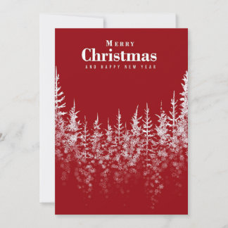 Frohe Weihnachten und ein gutes Neues Jahr Karte