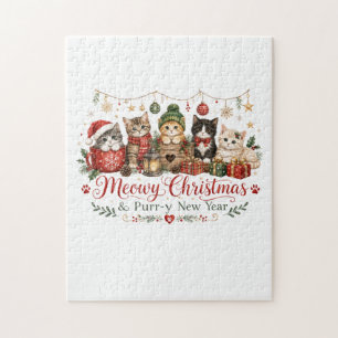 Frohe Weihnachten und ein schnurrbartiges Neues Ja