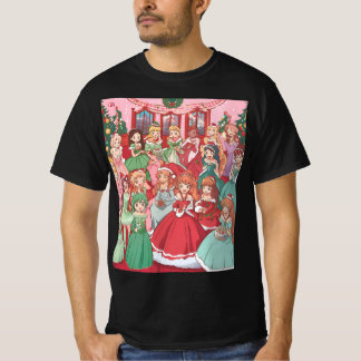 Frohe Weihnachten und Freunde T-Shirt