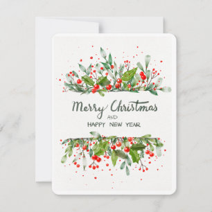 FROHE WEIHNACHTEN UND FROHES NEUES JAHR