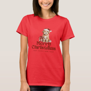 Frohe Weihnachten und glückliche Neujahr T - Shirt