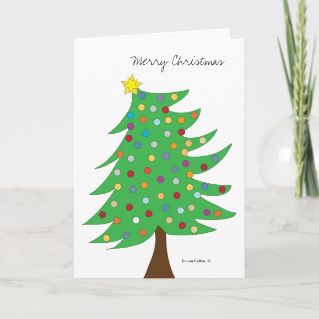 Frohe Weihnachten und glückliche Neujahrskarte (Vorderseite)