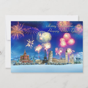 Frohe Weihnachten und glückliches neues Jahr