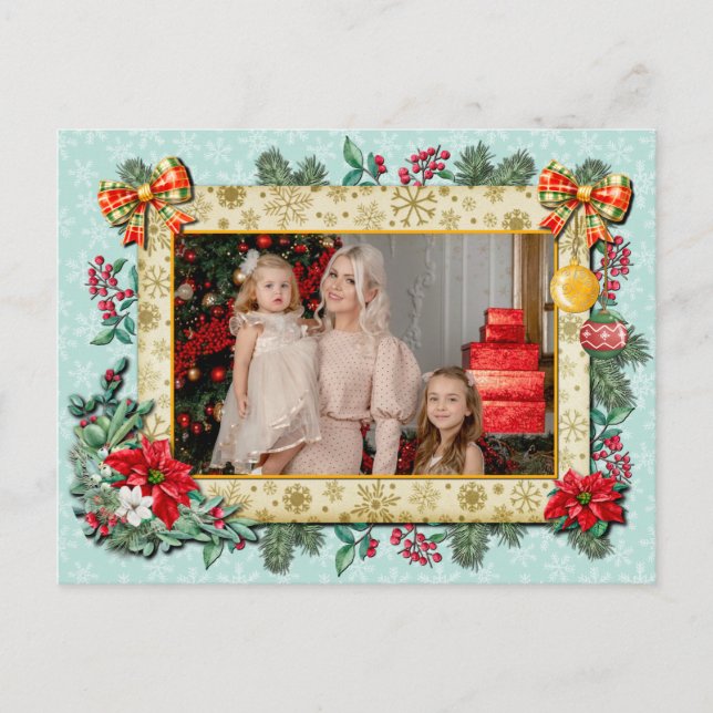 Frohe Weihnachten und glückliches Neues Jahr für L (Vorderseite)