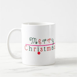 Frohe Weihnachten und hanging Ornament, Jolly Fun Kaffeetasse