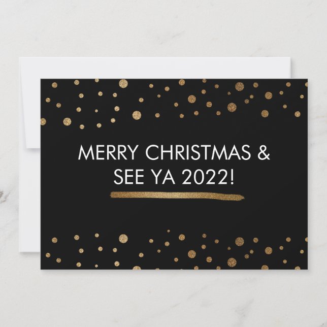 Frohe Weihnachten und See Ya 2020 Funny Holiday (Vorderseite)