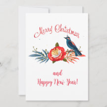 Frohe Weihnachten und viel Glück ins neue Jahr! Bl