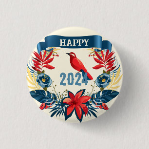 Frohe Weihnachten und viel Glück ins neue Jahr! Ro Button
