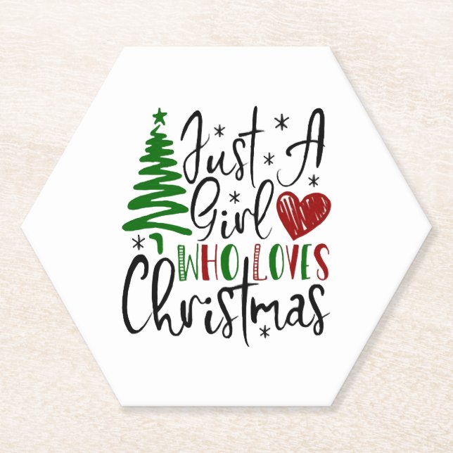 Frohe Weihnachten Untersetzer (Vorderseite)