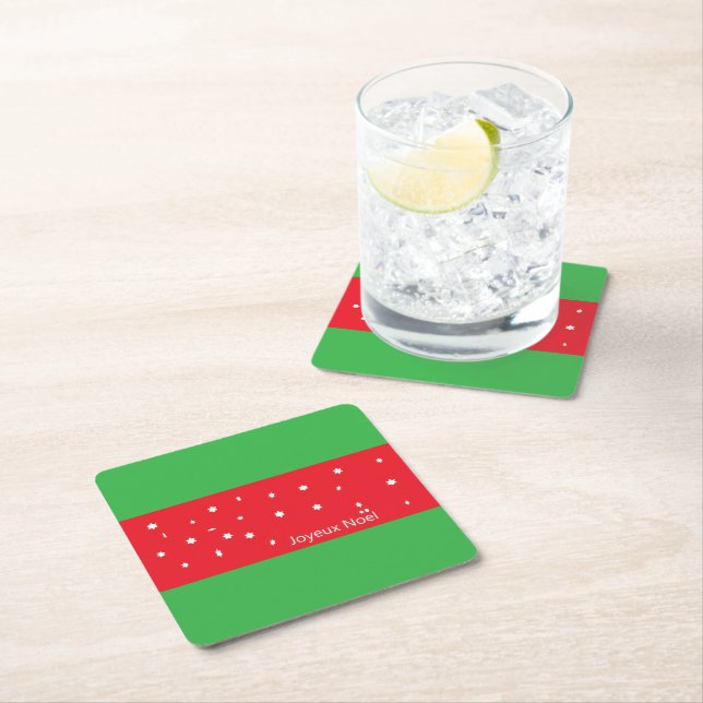 Frohe Weihnachten Untersetzer (Vor Ort)