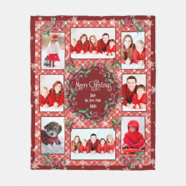 Frohe Weihnachten Vater Wir Liebe Sie Red Green Ka Fleecedecke