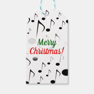 "Frohe Weihnachten!" + Viele musikalischen Geschenkanhänger