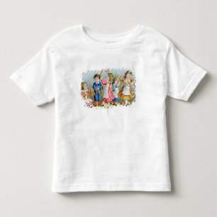 Frohe Weihnachten, Viktorianische Postkarte Kleinkind T-shirt