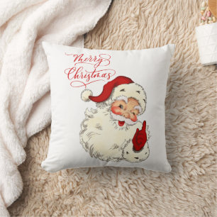 Frohe Weihnachten Vintag Weihnachtsfamilie ho Feie Kissen