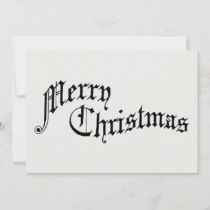 Frohe Weihnachten Vintage Alte Typografie
