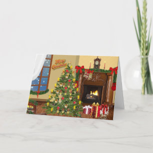 Frohe Weihnachten Vintage Weihnachtsbaum & Geschen