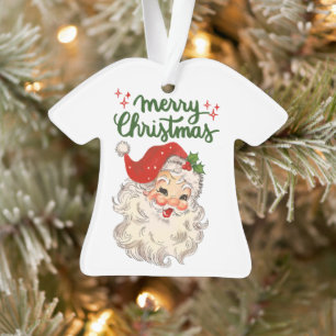 Frohe Weihnachten Vintager Weihnachtsfeiertag Ornament