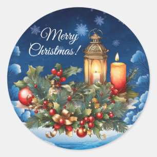 Frohe Weihnachten Vinyl Sticker