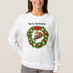 FROHE WEIHNACHTEN VOM KATZE T-Shirt
