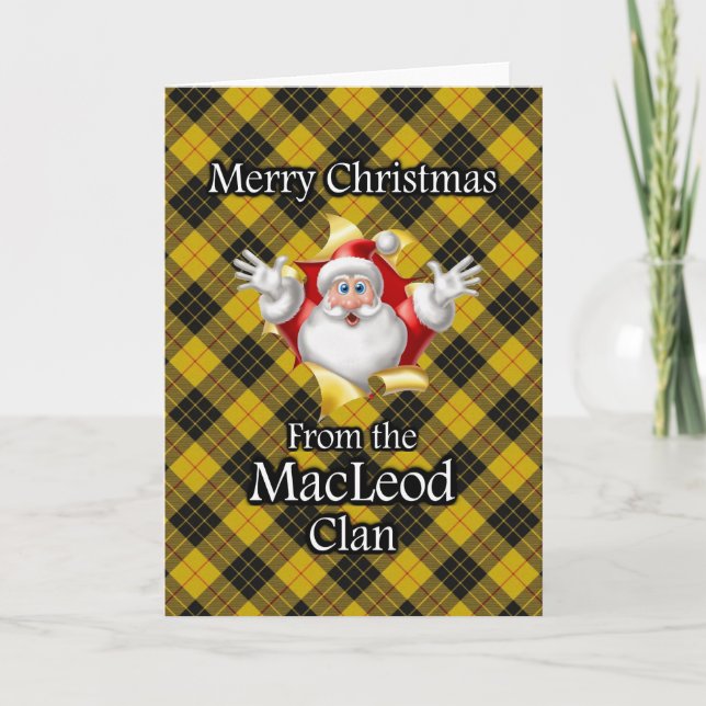 Frohe Weihnachten vom MacLeod Clan (Vorderseite)