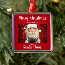 Frohe Weihnachten vom Weihnachtsmann ADD NAME