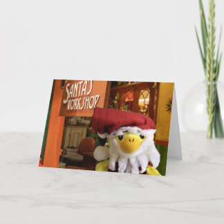 Frohe Weihnachten von Danny Duck Weihnachtskarte Ankündigung