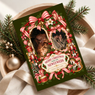 Frohe Weihnachten von den Neuvermählten Foto