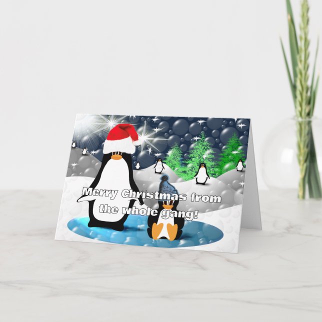 Frohe Weihnachten von der ganzen Gang! (Vorderseite)