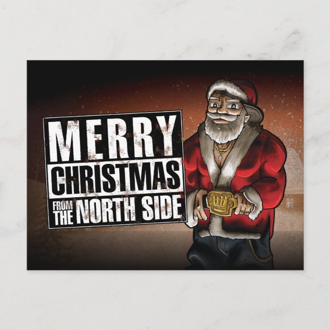 Frohe Weihnachten von der Nordseite (Vorderseite)