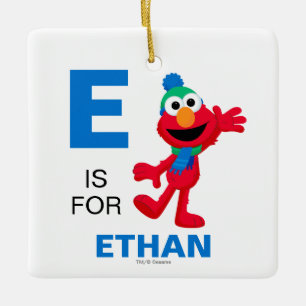 Frohe Weihnachten von Elmo Keramikornament