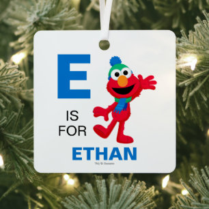 Frohe Weihnachten von Elmo Ornament Aus Metall