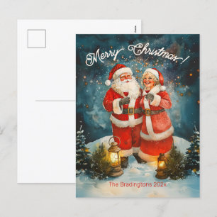 Frohe Weihnachten von Frau Weihnachtsmann