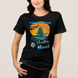 Frohe Weihnachten von Hawaii tee