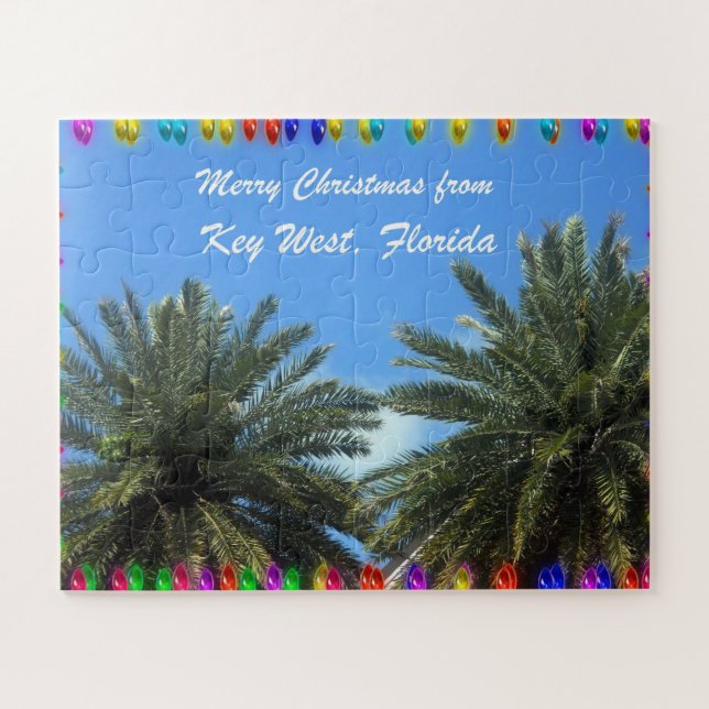 Frohe Weihnachten von Key West, Florida! (Horizontal)