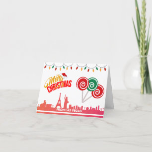 Frohe Weihnachten von Las Vegas Karten