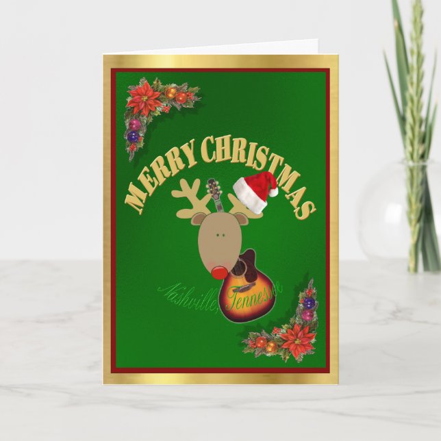 Frohe Weihnachten von Nashville (Vorderseite)