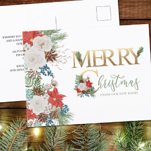 Frohe Weihnachten von New Zuhause Gold Green Movin