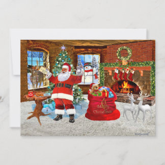 Frohe Weihnachten von Santa