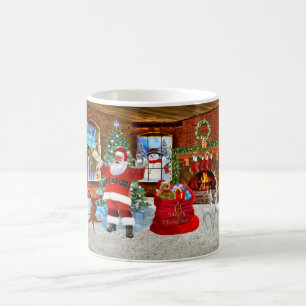 Frohe Weihnachten von Santa Kaffeetasse