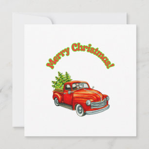 Frohe Weihnachten von Santa Karte