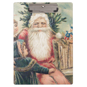 Frohe Weihnachten von Santa Klemmbrett