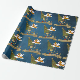 Frohe Weihnachten von Santa Paws! Geschenkpapier