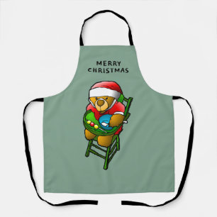 Frohe Weihnachten von Teddy Bear Schürze