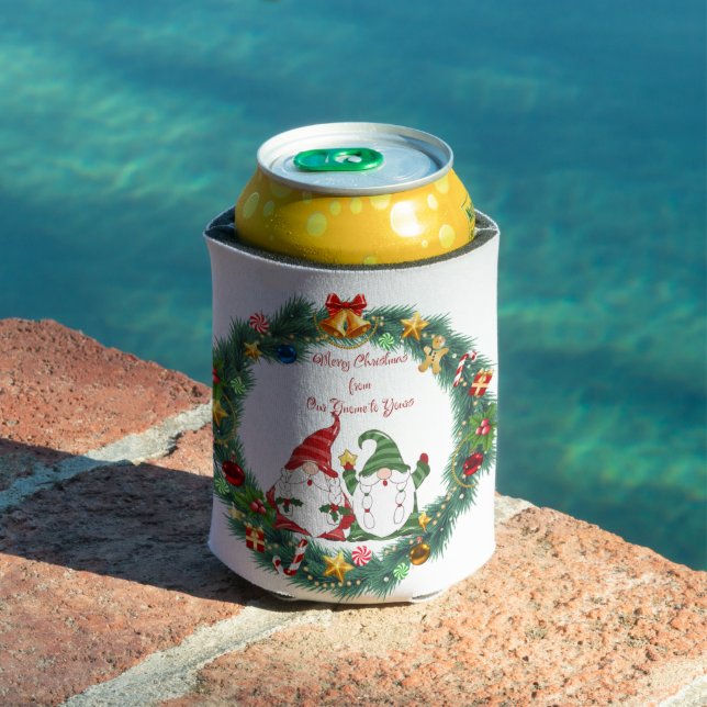 Frohe Weihnachten von unserem Gnome zu Ihrem Geträ Dosenkühler (In Situ Pool)